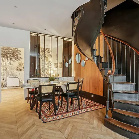 Luxury Family Duplex 4 Bdrs 10p - Republique Apartment Paris